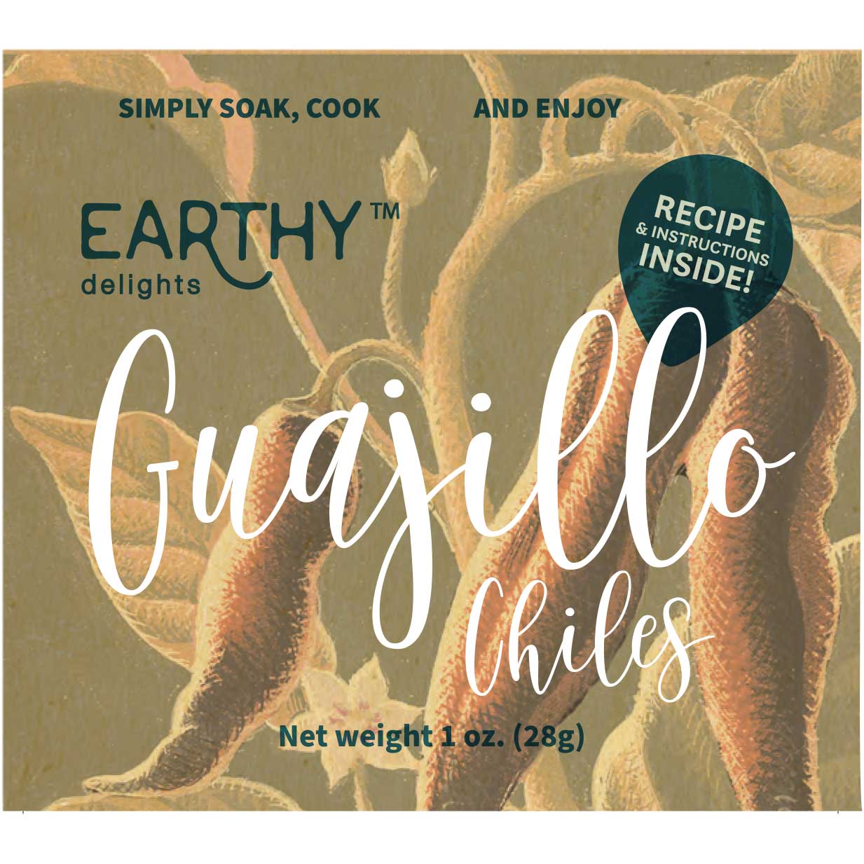 Earthy Delights Dried Guajillo Chiles - Image 2